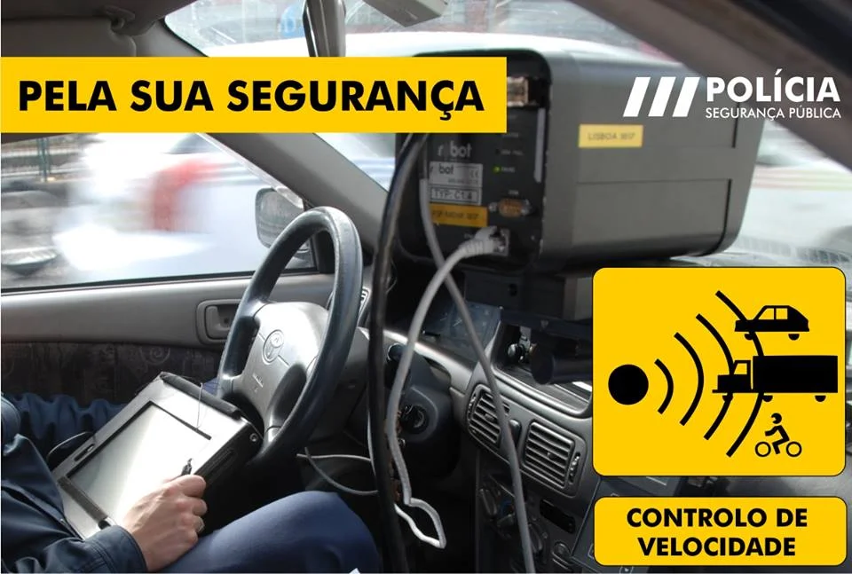 Liste complète des contrôles de vitesse radars mobiles au Portugal - Mai 2018