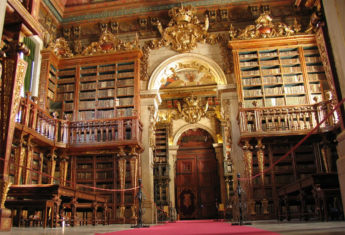 The Joanina library is simply one of the mot beautiful of the world