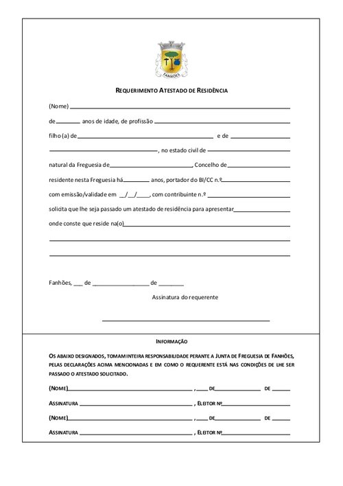Comment Obtenir Une Attestation De Residence Au Portugal En 6