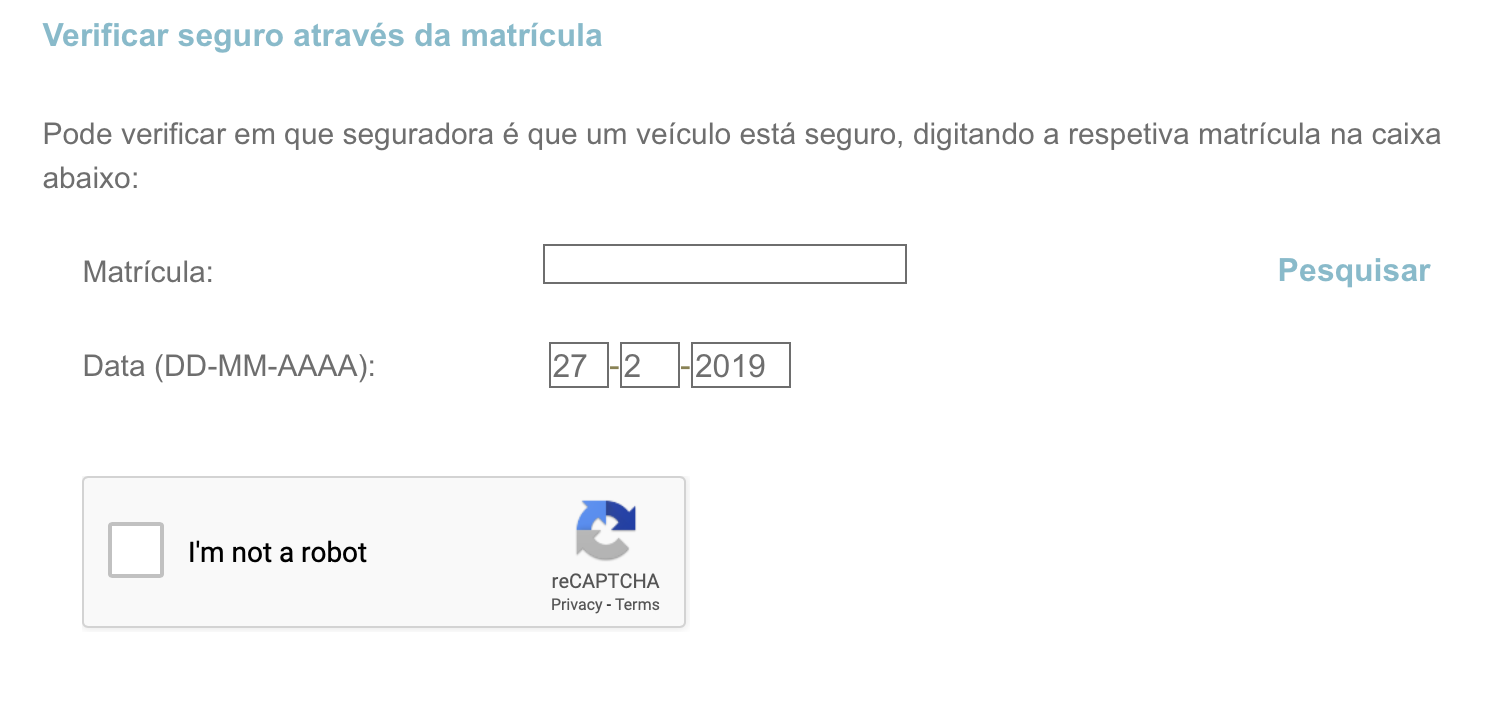 Il vous suffit d’indiquer le numéro d’immatriculation et la date pour laquelle vous souhaitez des informations sur l’assurance d’un véhicule