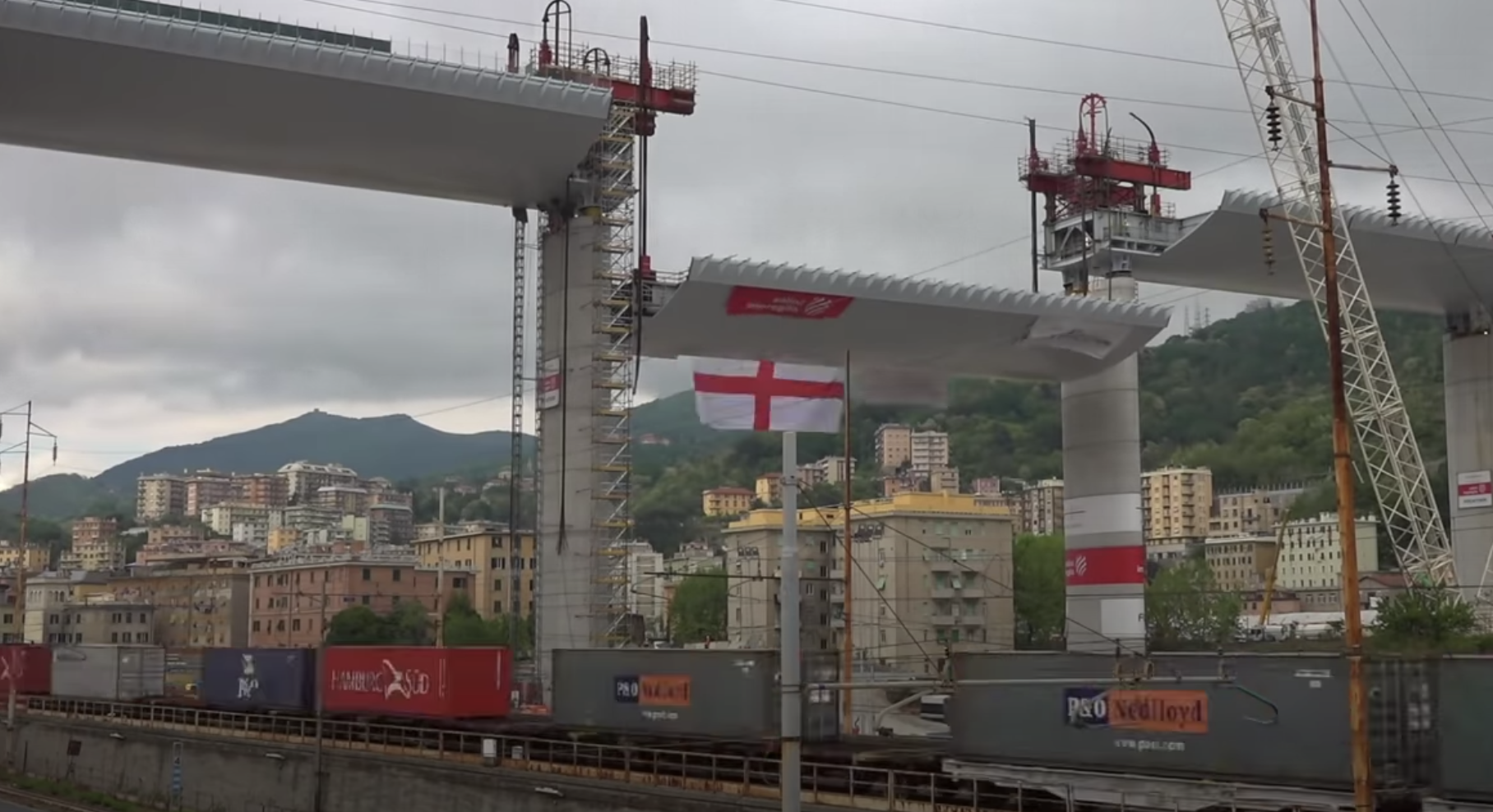 Le nouveau Pont Morandi à Gênes achevé moins de deux ans après le drame