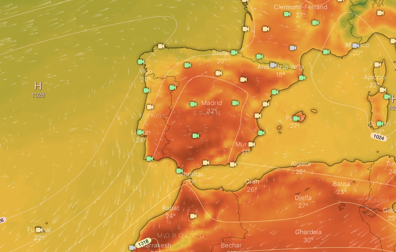 Les thermomètres atteindront 37ºC au Portugal et des "nuits tropicales" sont prévues