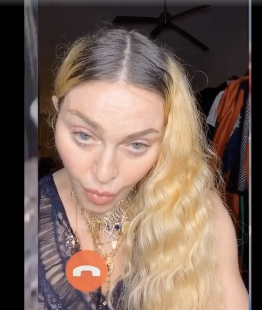 Madonna quitte le Portugal