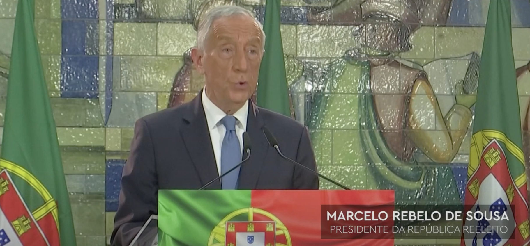 Marcelo Rebelo de Sousa réélu président de la république portugaise dès le premier tour