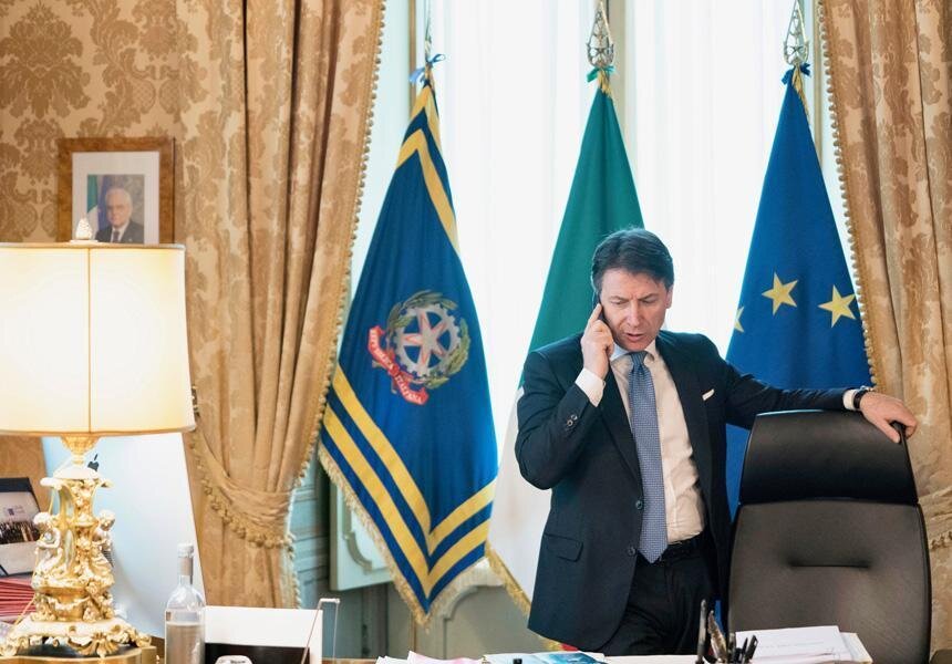 Démission du Premier ministre italien Giuseppe Conte
