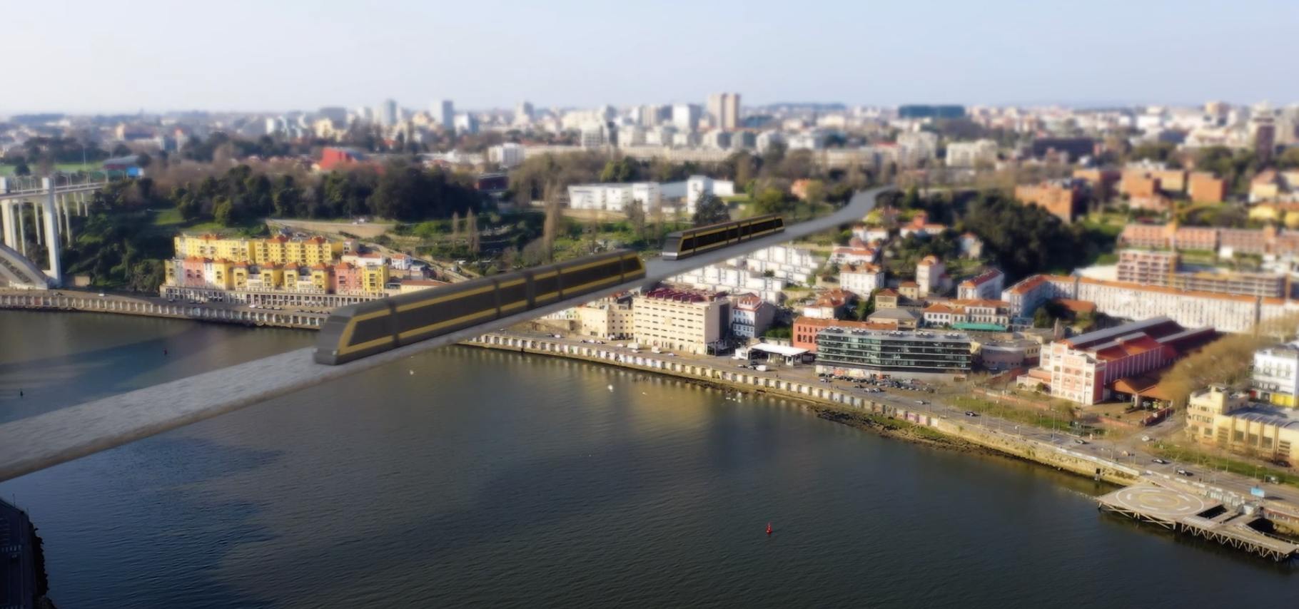 Un nouveau pont et deux lignes de métro à Porto
