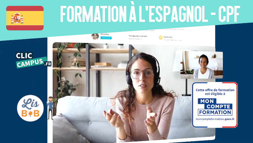 Apprenez l’Espagnol en ligne grâce à votre compte formation CPF