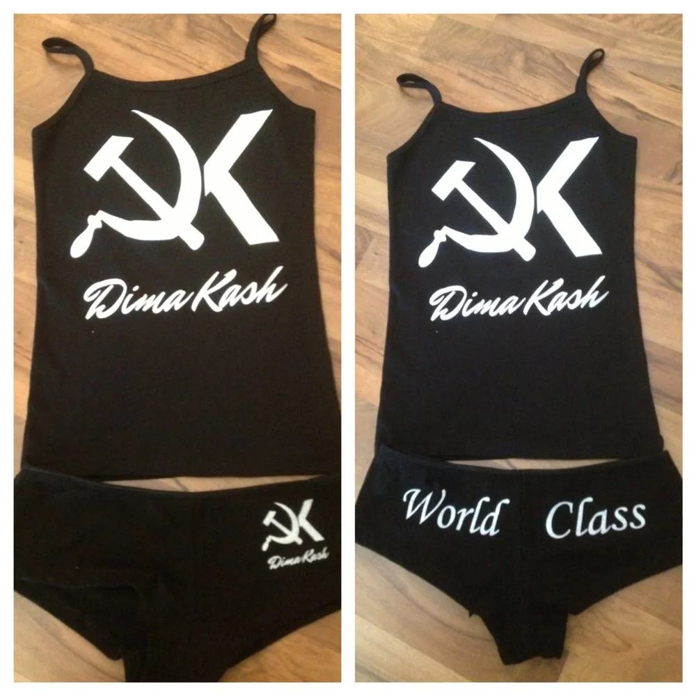 Dima Kash Booty Shorts & Tank Top