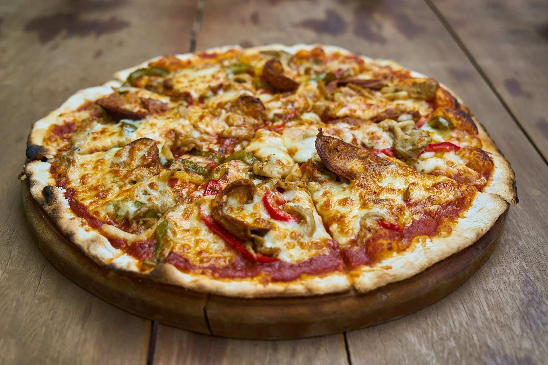 Pizza and pasta at Rojano's in the Square