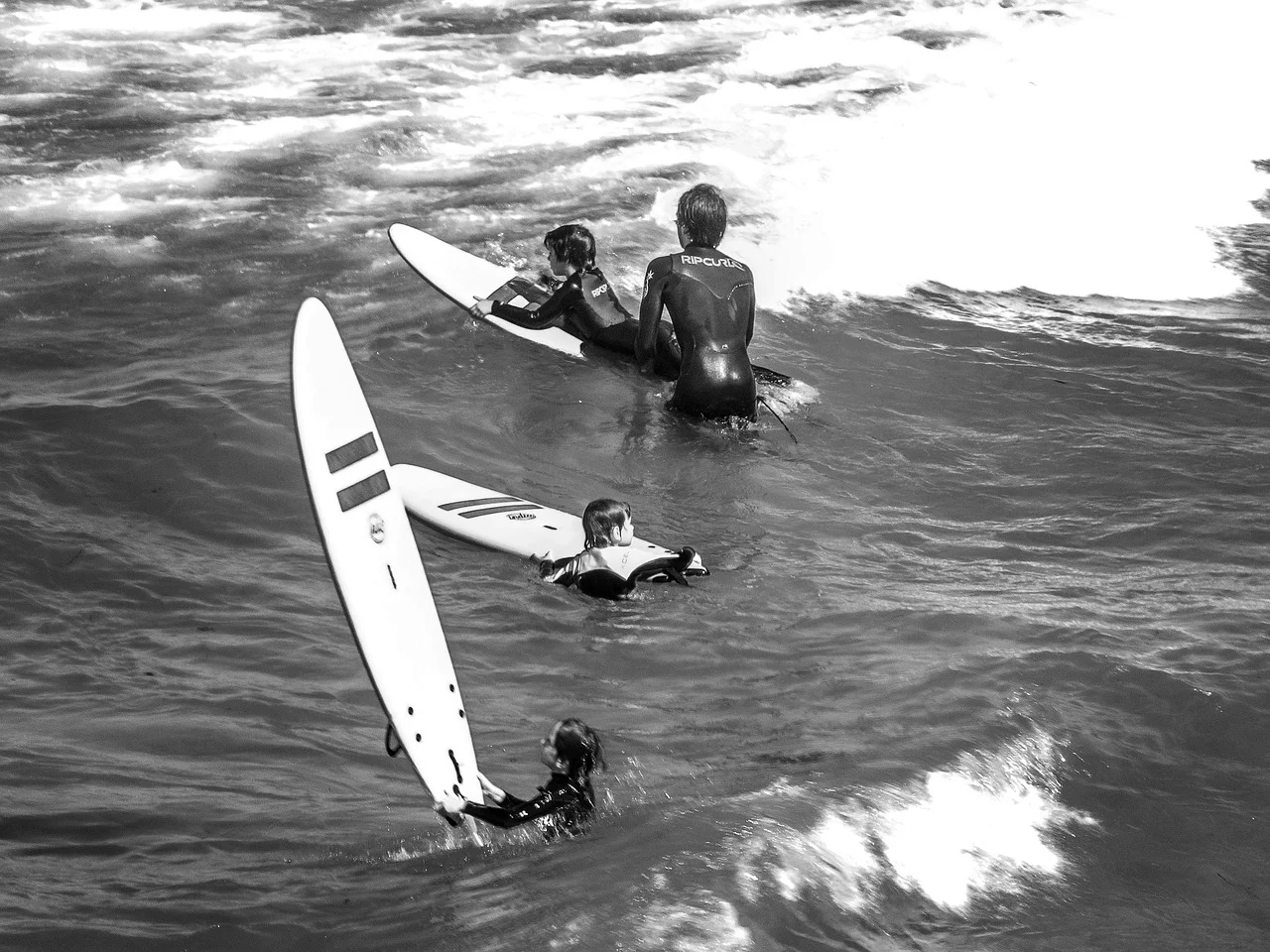 Surfing in North Cornwall at half-term