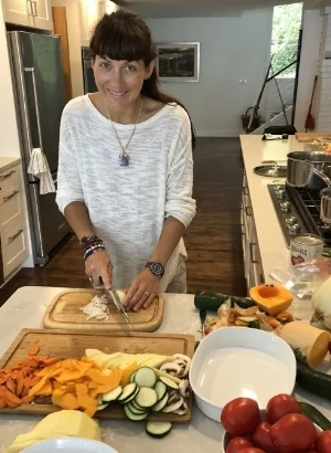 Our passionate and wise cook, Veronica
