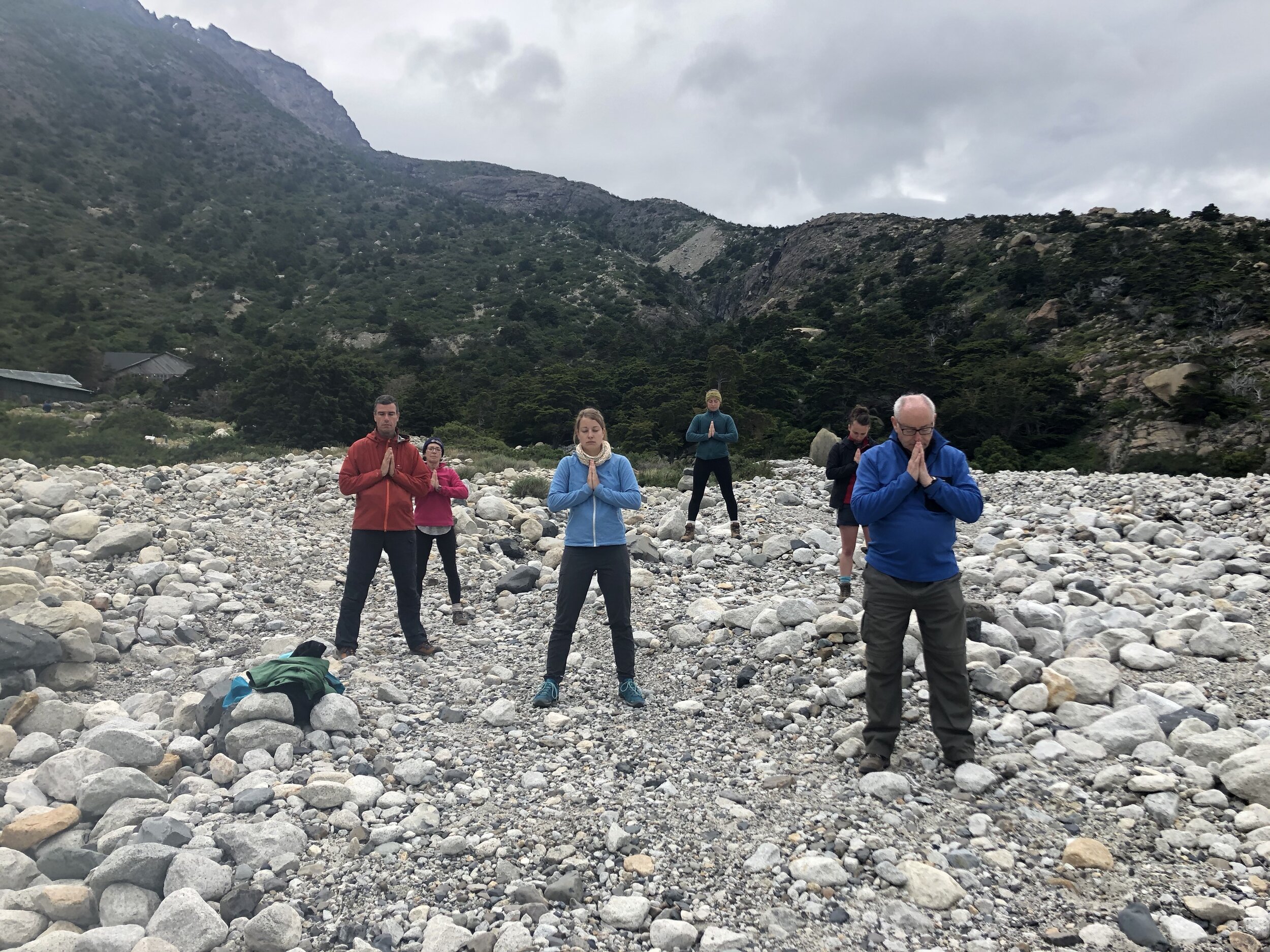 Yoga in Patagonia