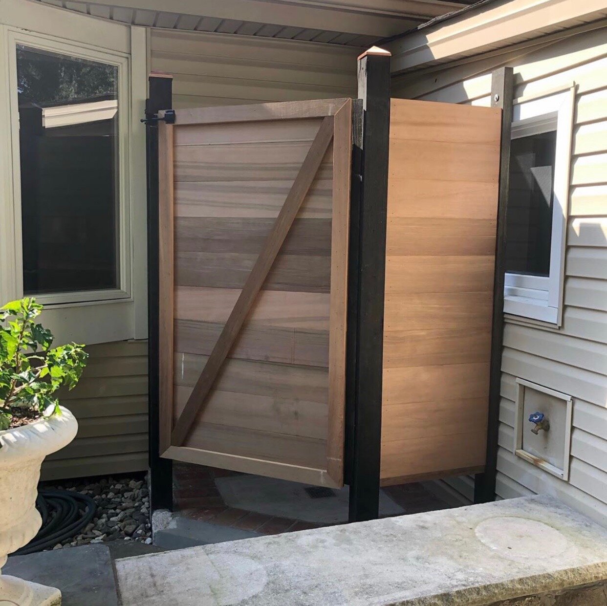 Outdoor shower