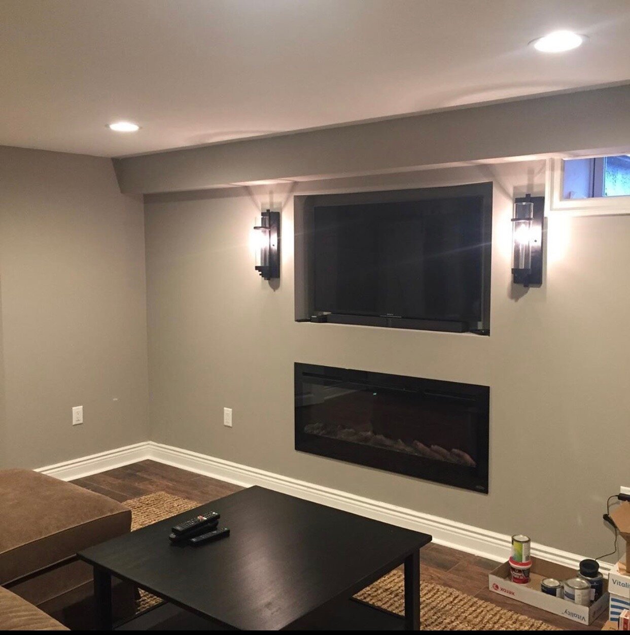 Basement remodel