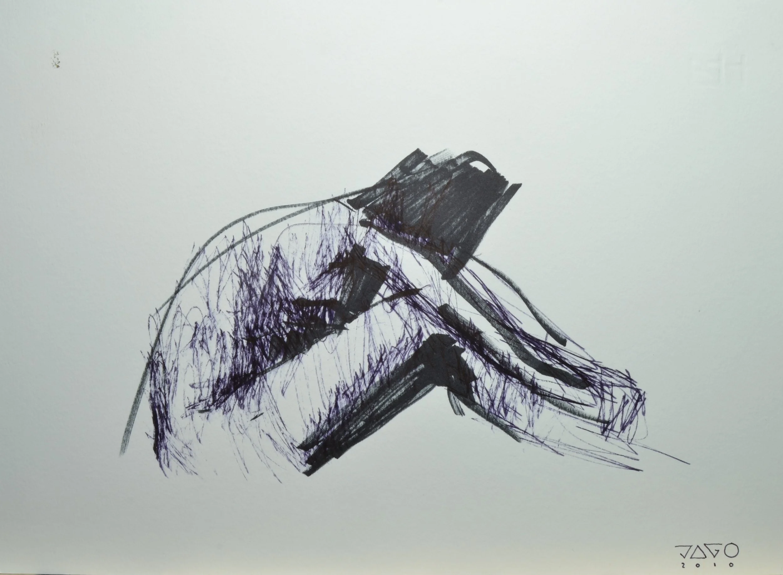 JAGO - Corpo 1 - 2010, penna su carta.jpg