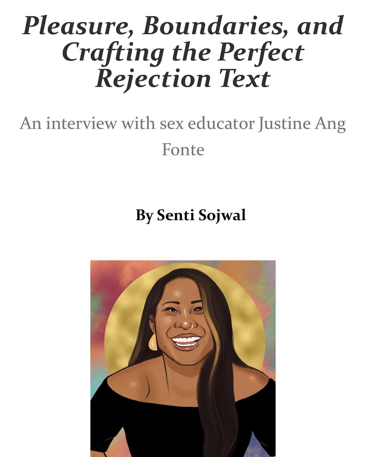 💘 Happy Valentine&rsquo;s Day, lovers! 💘 AAFC co-founder @senti_naro interviewed radical Filipinx-American sex educator @imjustineaf for this month&rsquo;s installment of the Black/Asian Feminist Solidarities Project at @aaww_nyc. Link in bio for t