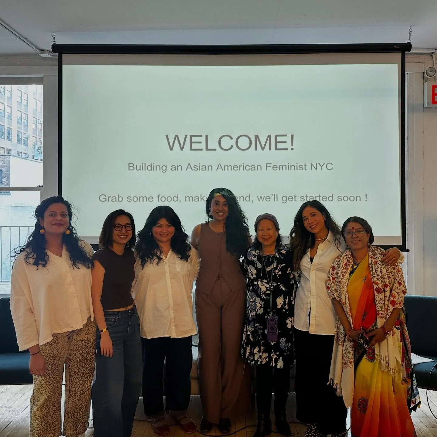 ✨THANK YOU to the incredible crowd who came out and filled @woodbine.nyc last night for our panel and community event BUILDING AN ASIAN AMERICAN FEMINIST NYC! We loved meeting and learning alongside so many of you about current issues and how to buil
