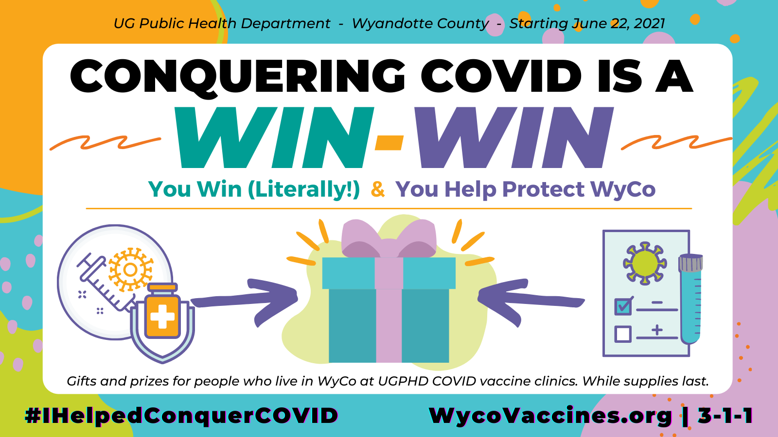 Wyandotte Countians Can Now Receive Prizes When They Get a COVID-19 Vaccine  — The Downtown Shareholders