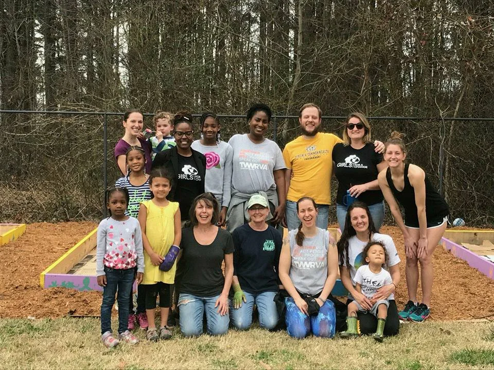 TWWRVA Girls For A Change Garden volunteer day.jpg