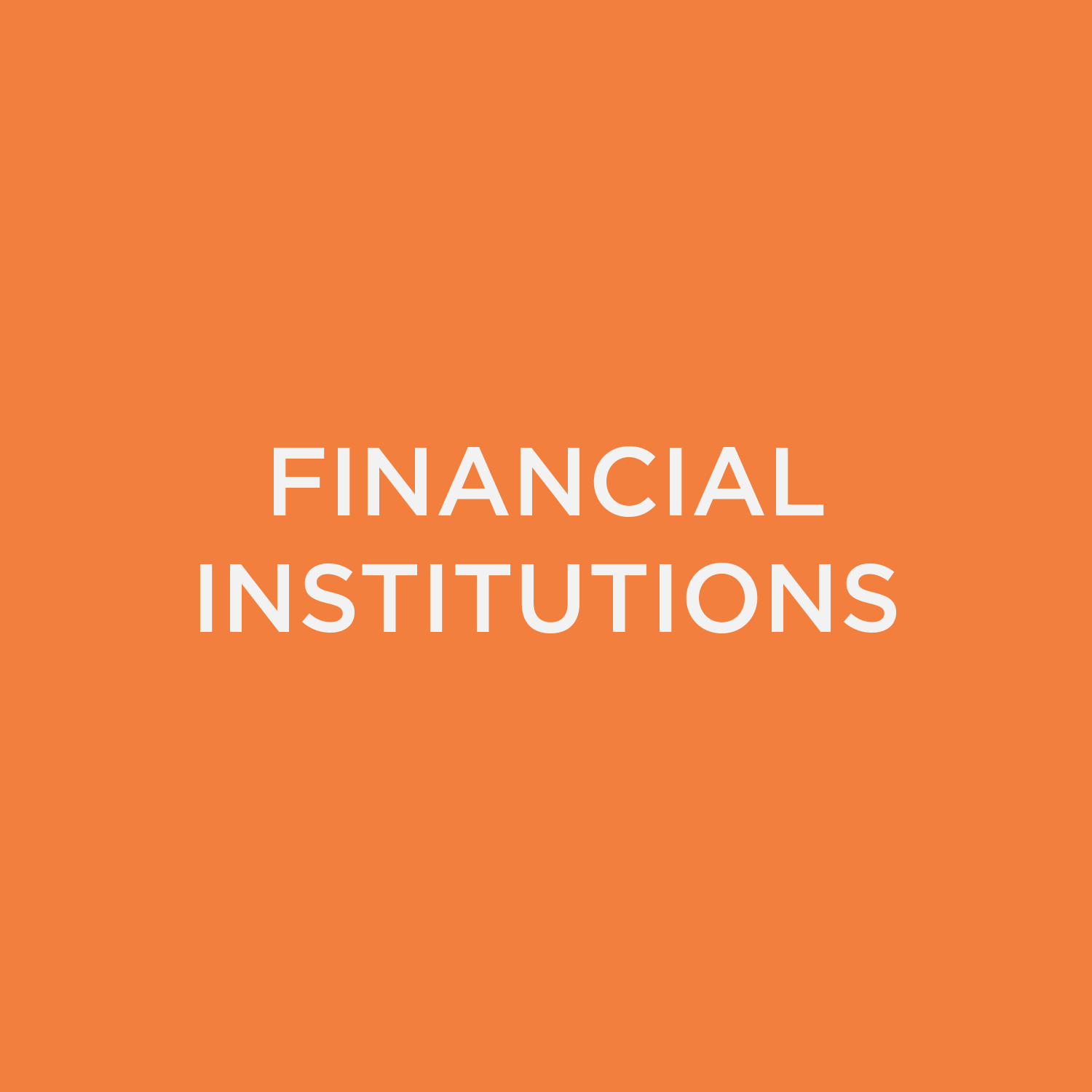 Financial Institutions