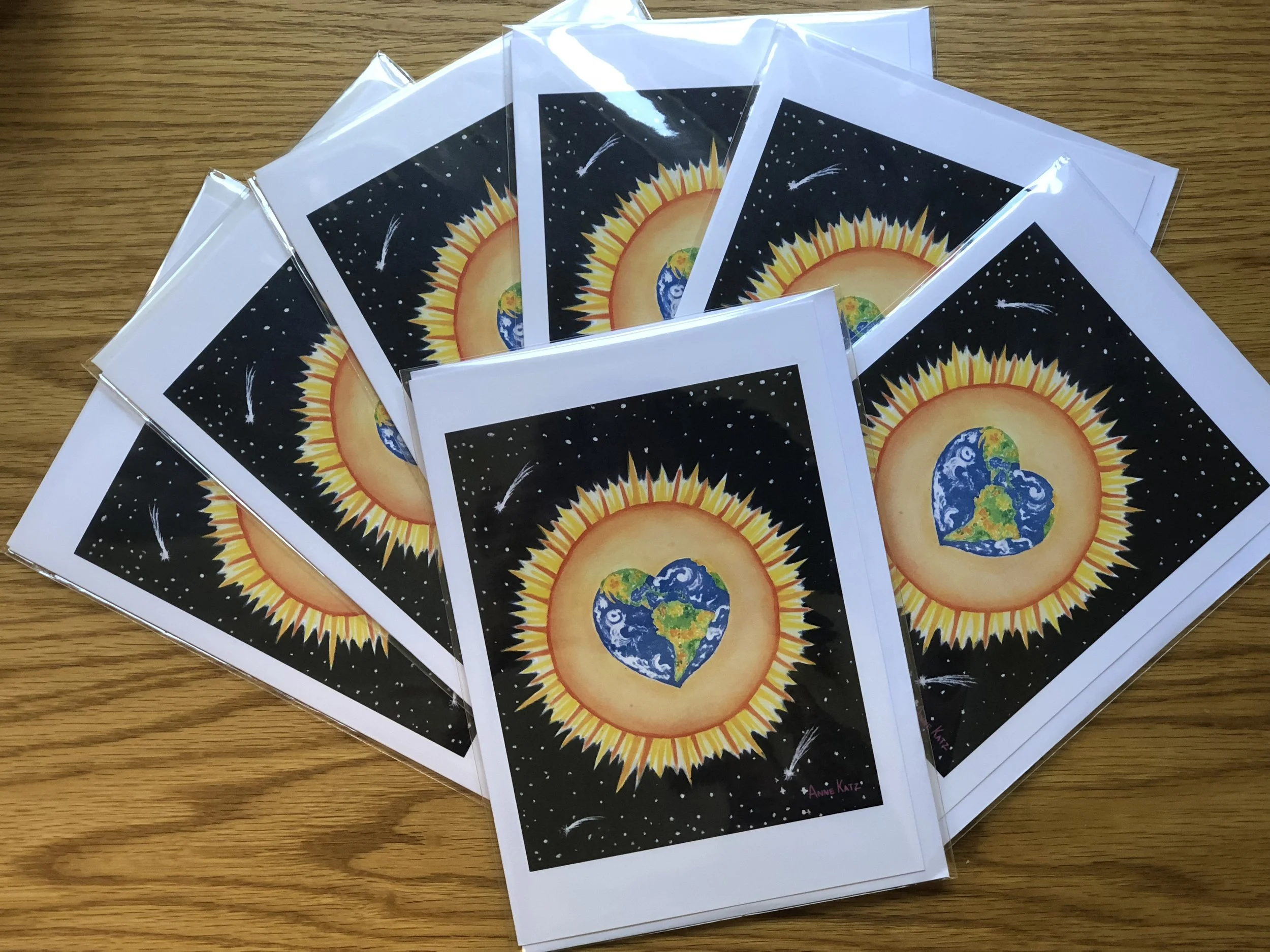 These cards are available in our office for $5.00 each. All proceeds go to Refugee Resource Europe.