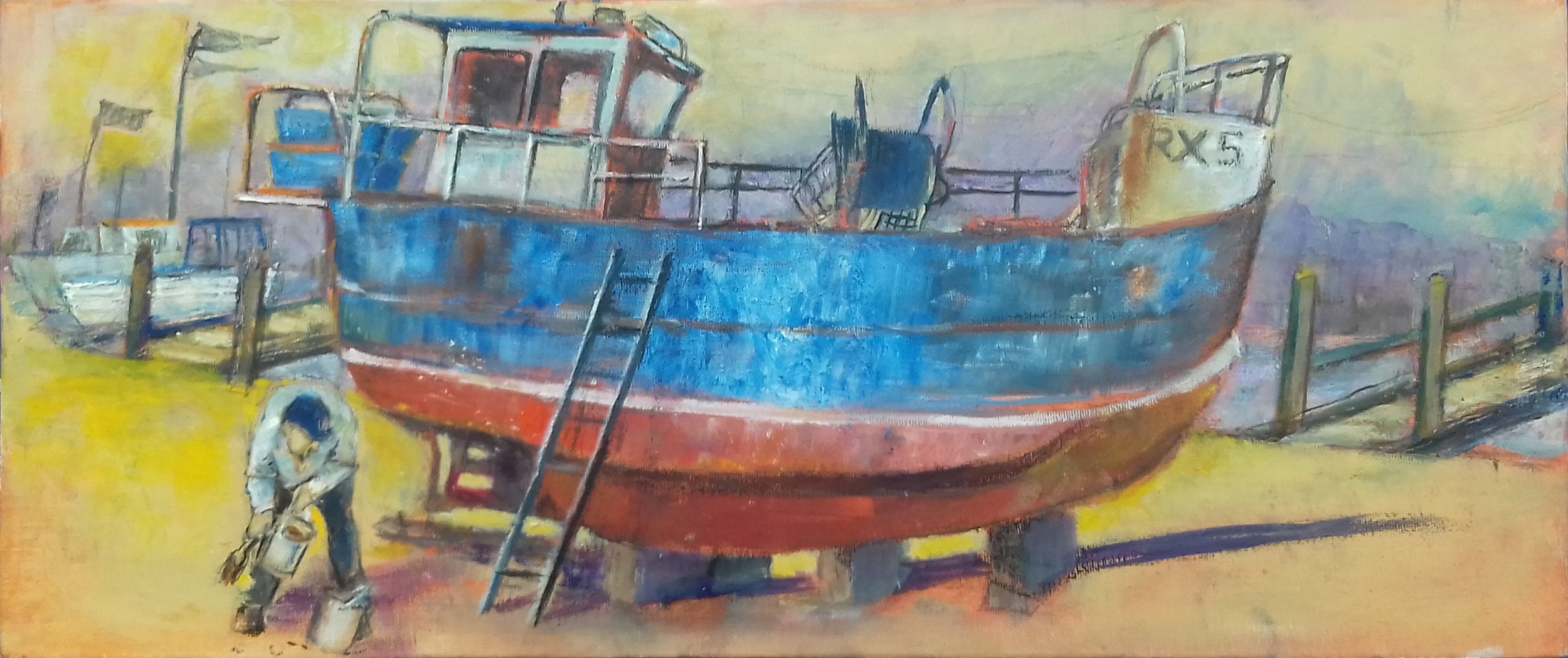 Old Southwold Fishing Boat