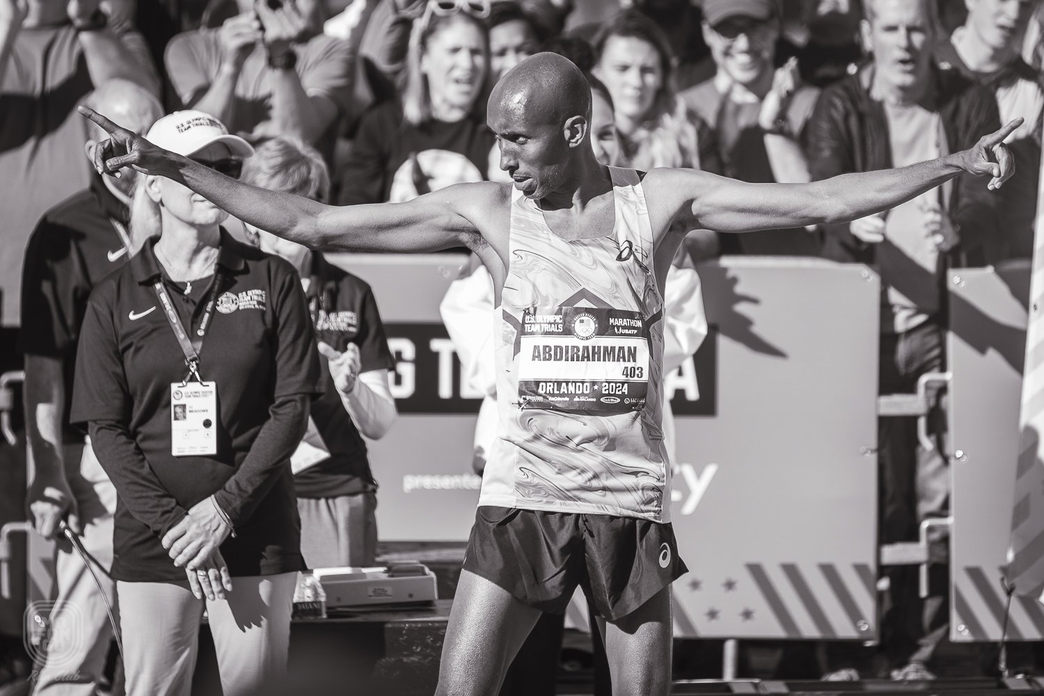  7. Abdi Abdirahman (DNF). Cinco veces corredor olímpico. 