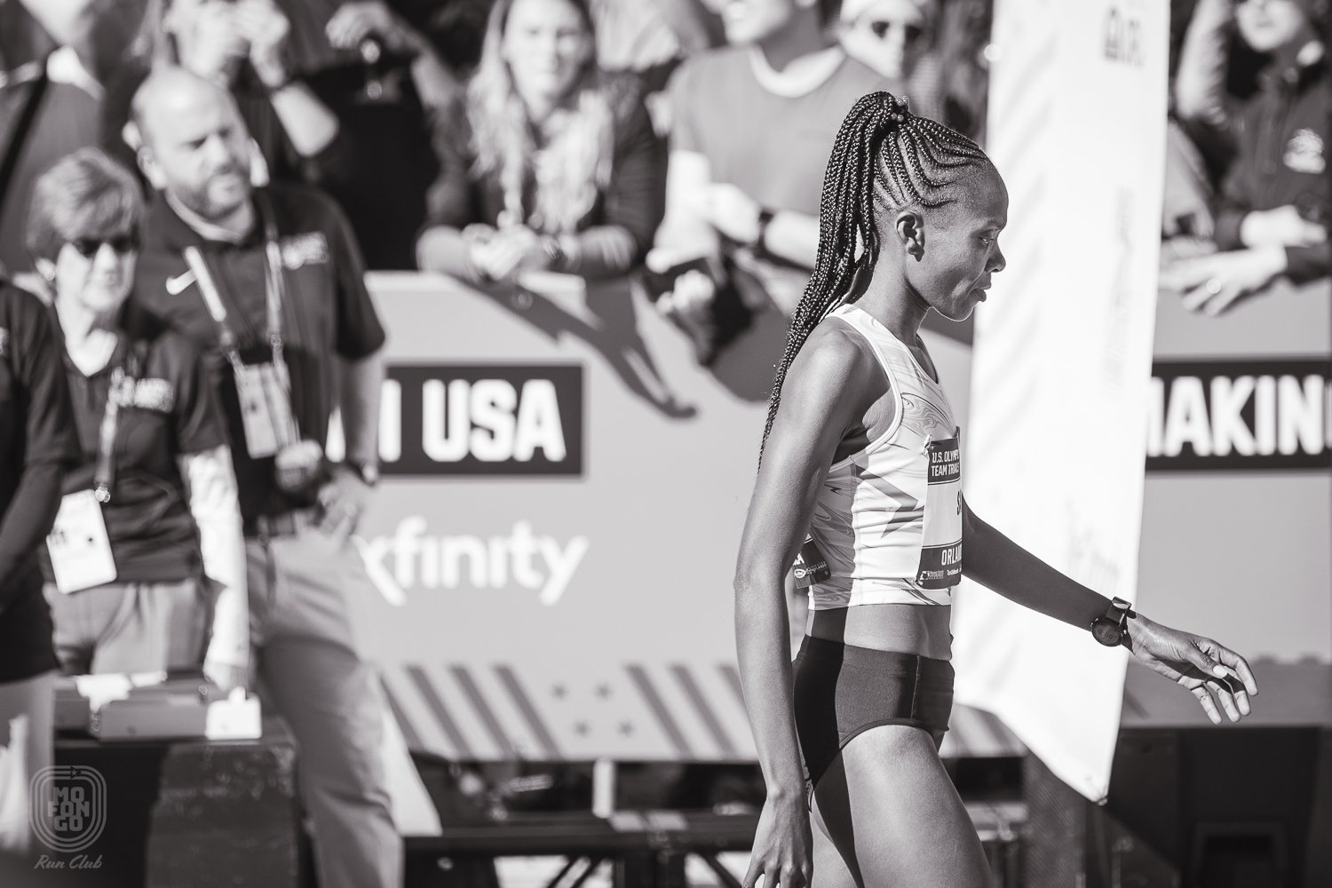  13. Betsy Saina (DNF). Campeona NCAA en 5000 y 10000 metros (2012 y 2013) y corredora olímpica en Rio de Janeiro 2016. 