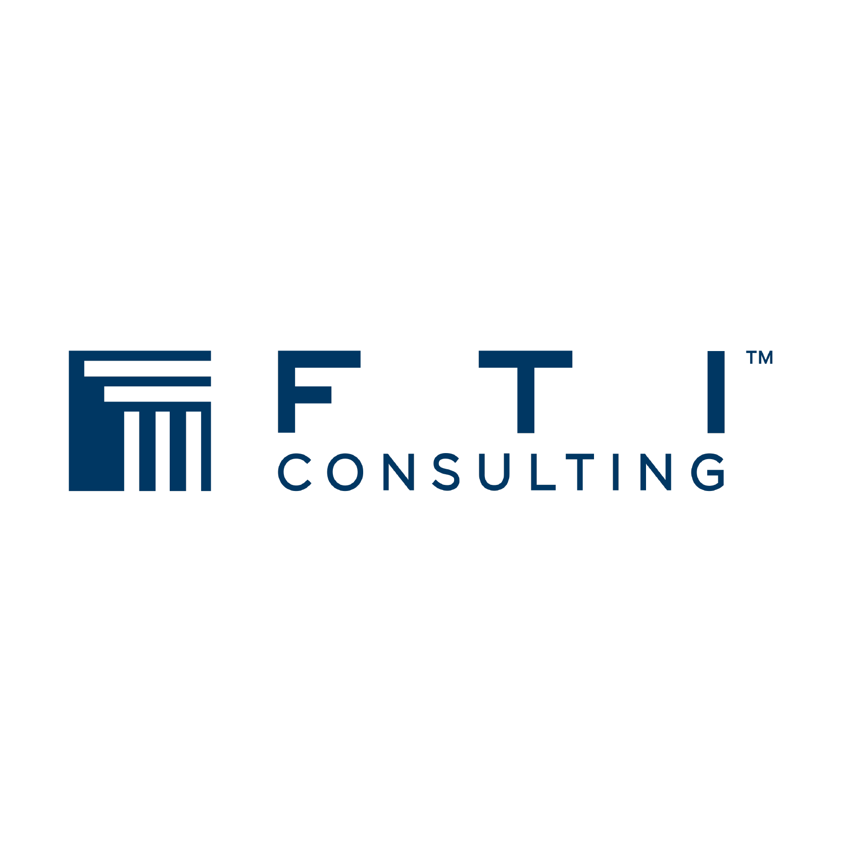 FETI consulting logo with stylized blue and black text and icon on a white background.