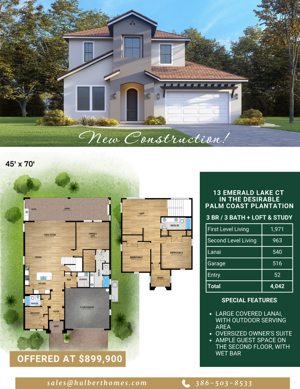 Palm Coast Plantation — Hulbert Homes Inc.