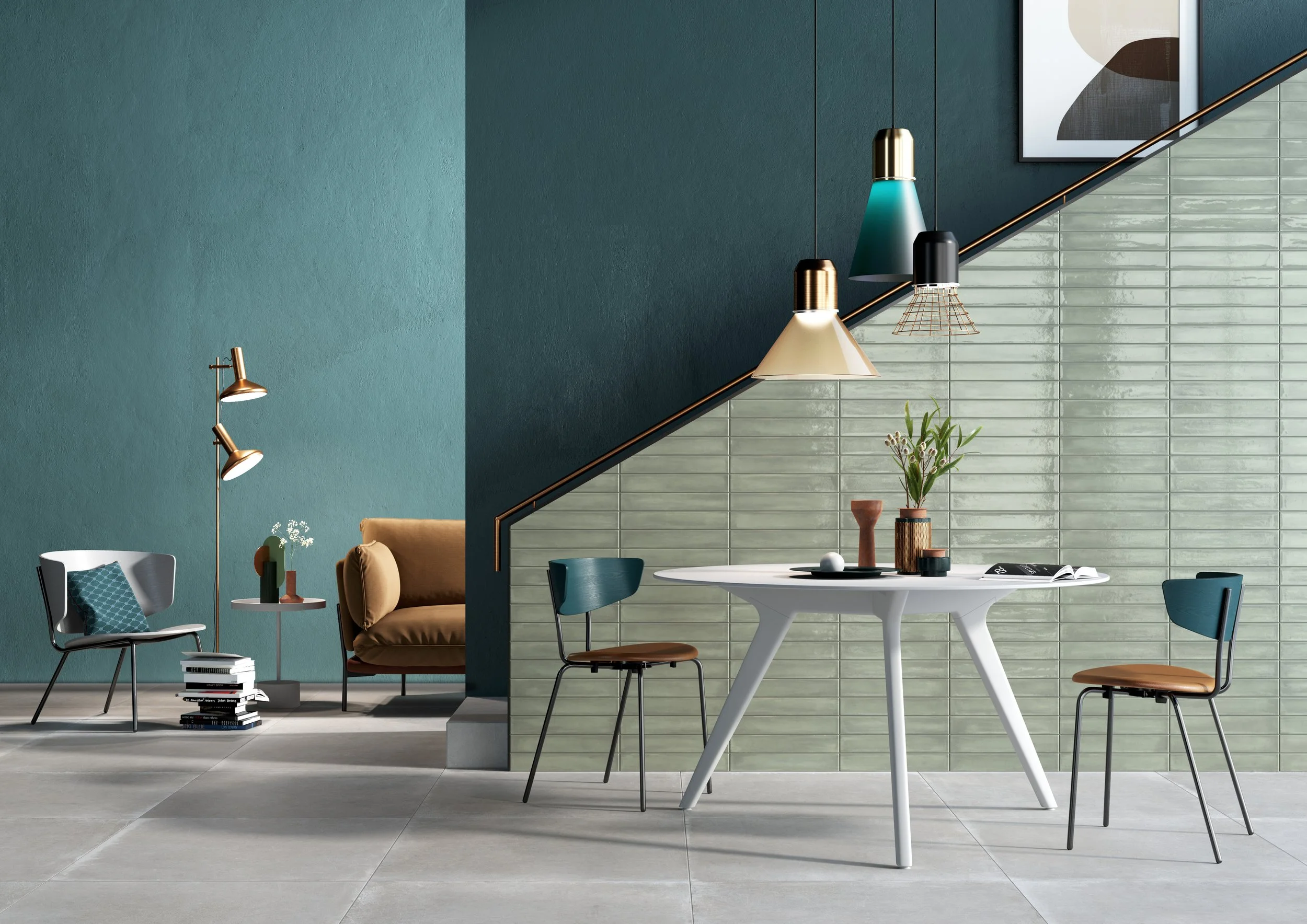 Mid Century Modern Tile