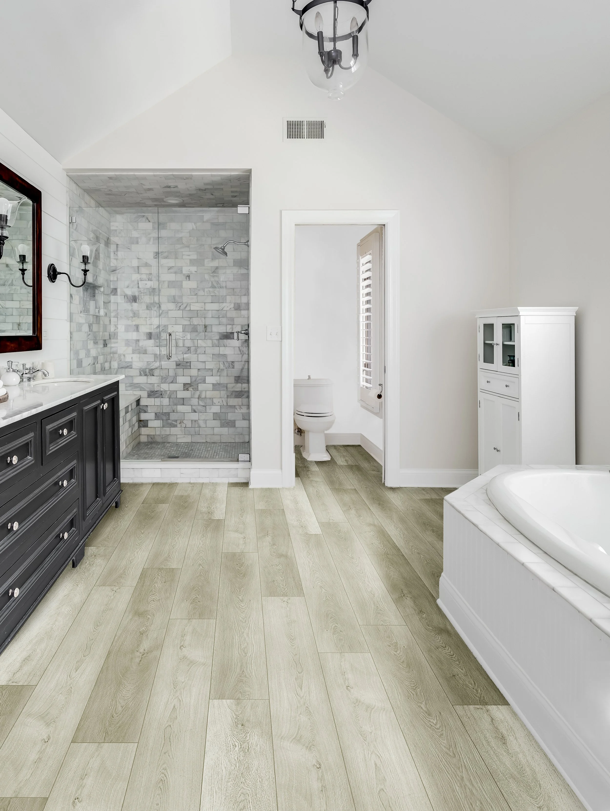 Resilient Floor Bathroom