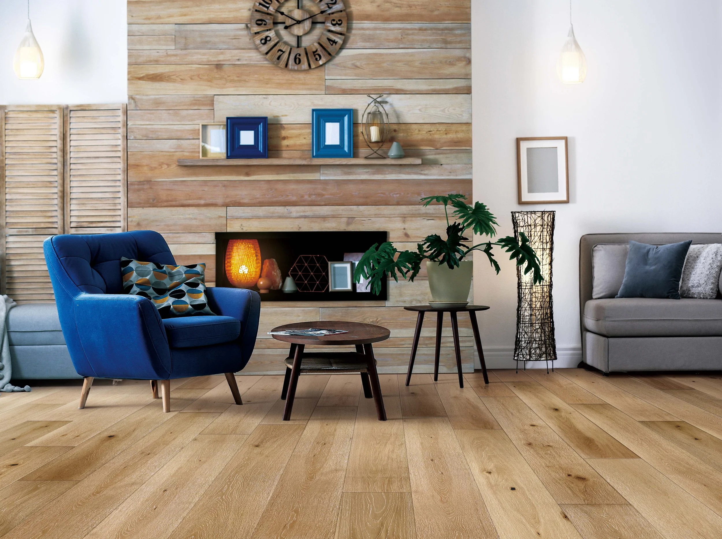 Mid Century Modern Hardwood