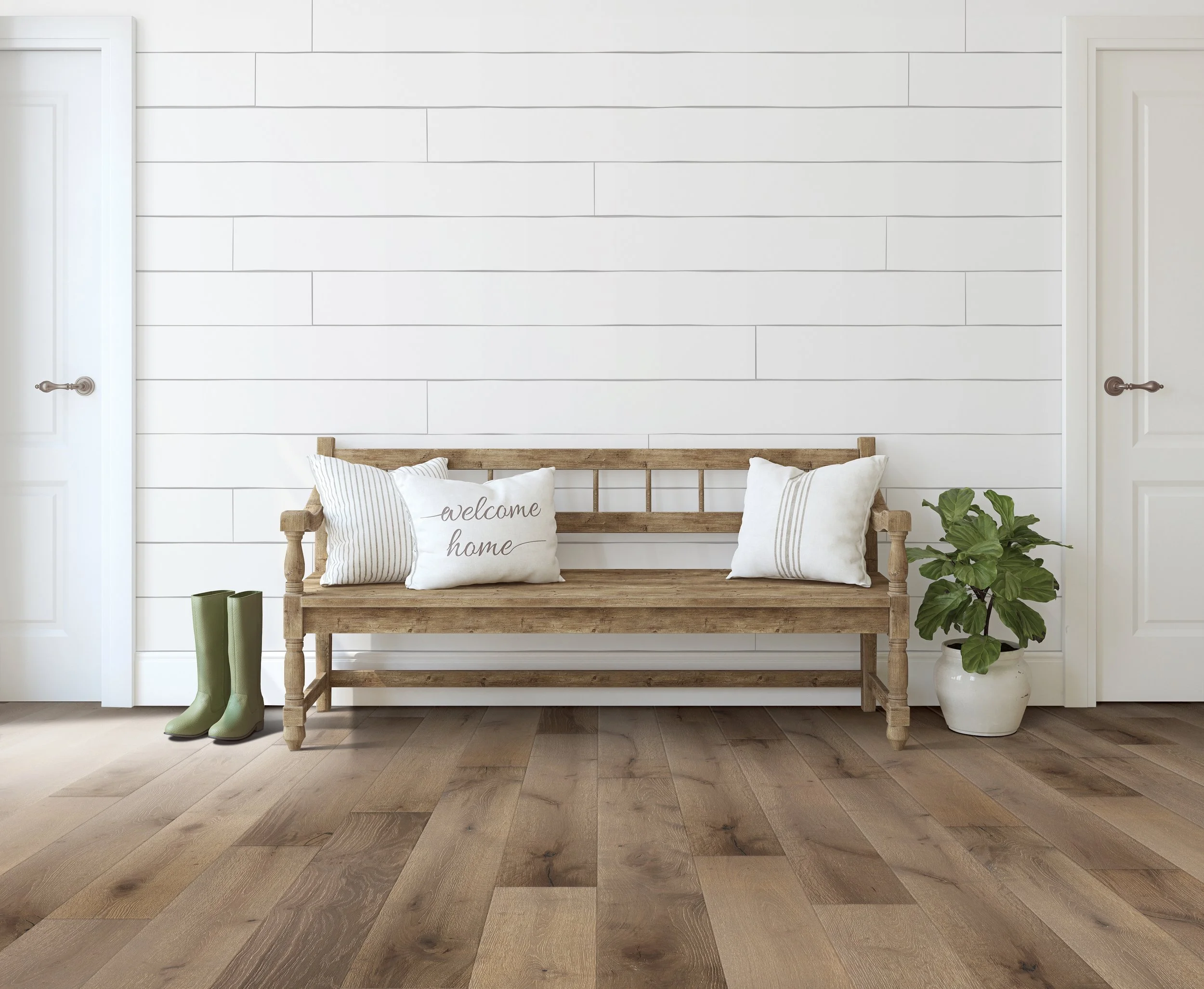 Farmhouse Hardwood Floor