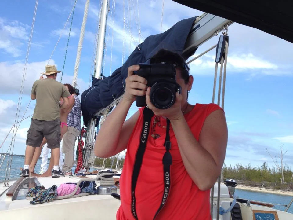 Taking a few minutes from my role as Assistant Director (sound fancy…really it just meant I ran a lot of errands, made lots of phone calls, found talent, helped with schedules, and made sure everyone and everything was where it needed to be when it needed to be there) to photograph some stills on the Blue Ice Sailing, serving as the set for the music video filmed by Juice Media for artist Nicco Manietty.
