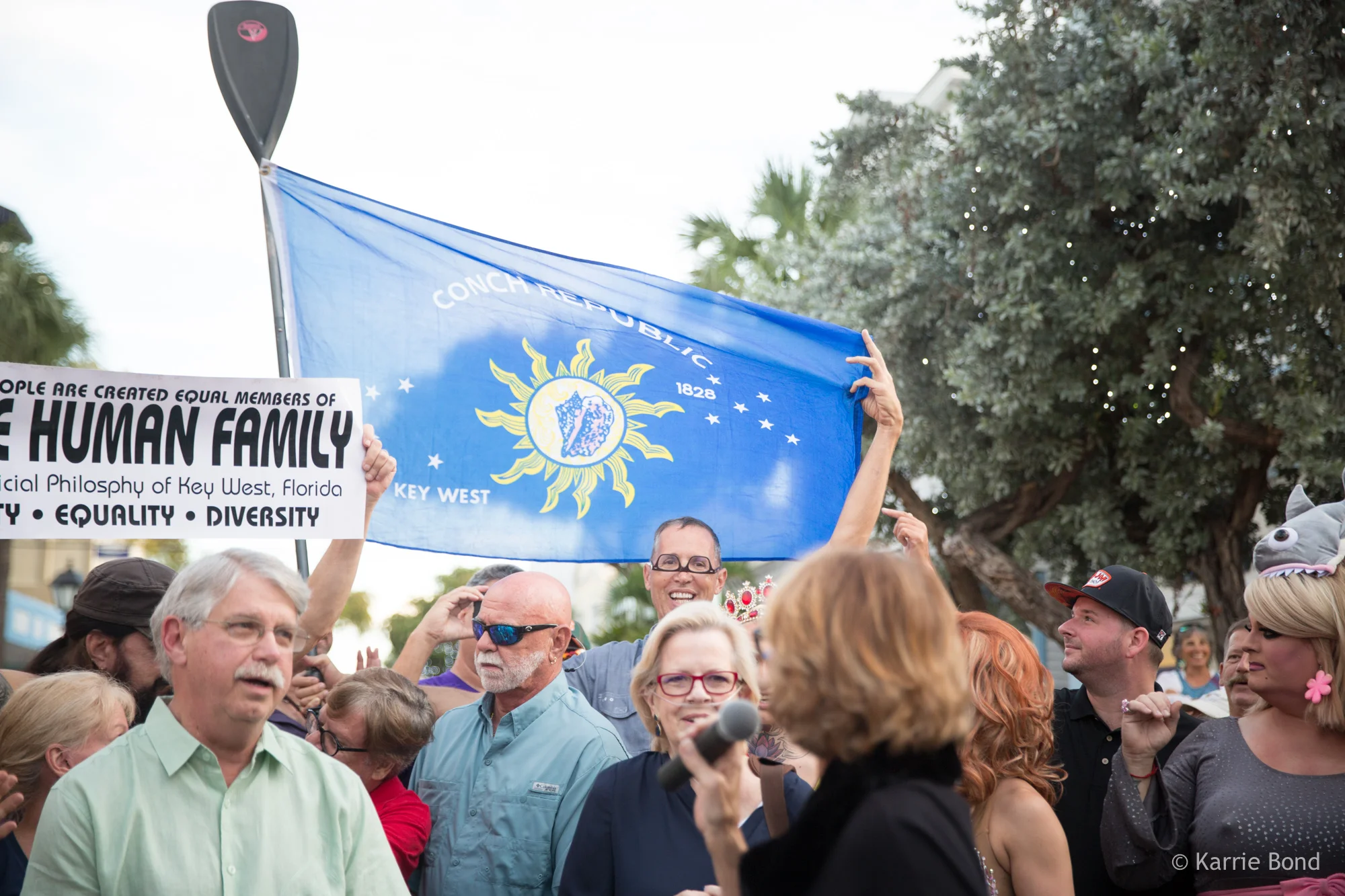 Mall on Duval opening ceremonies on February 15, 2019 in Key West, Florida