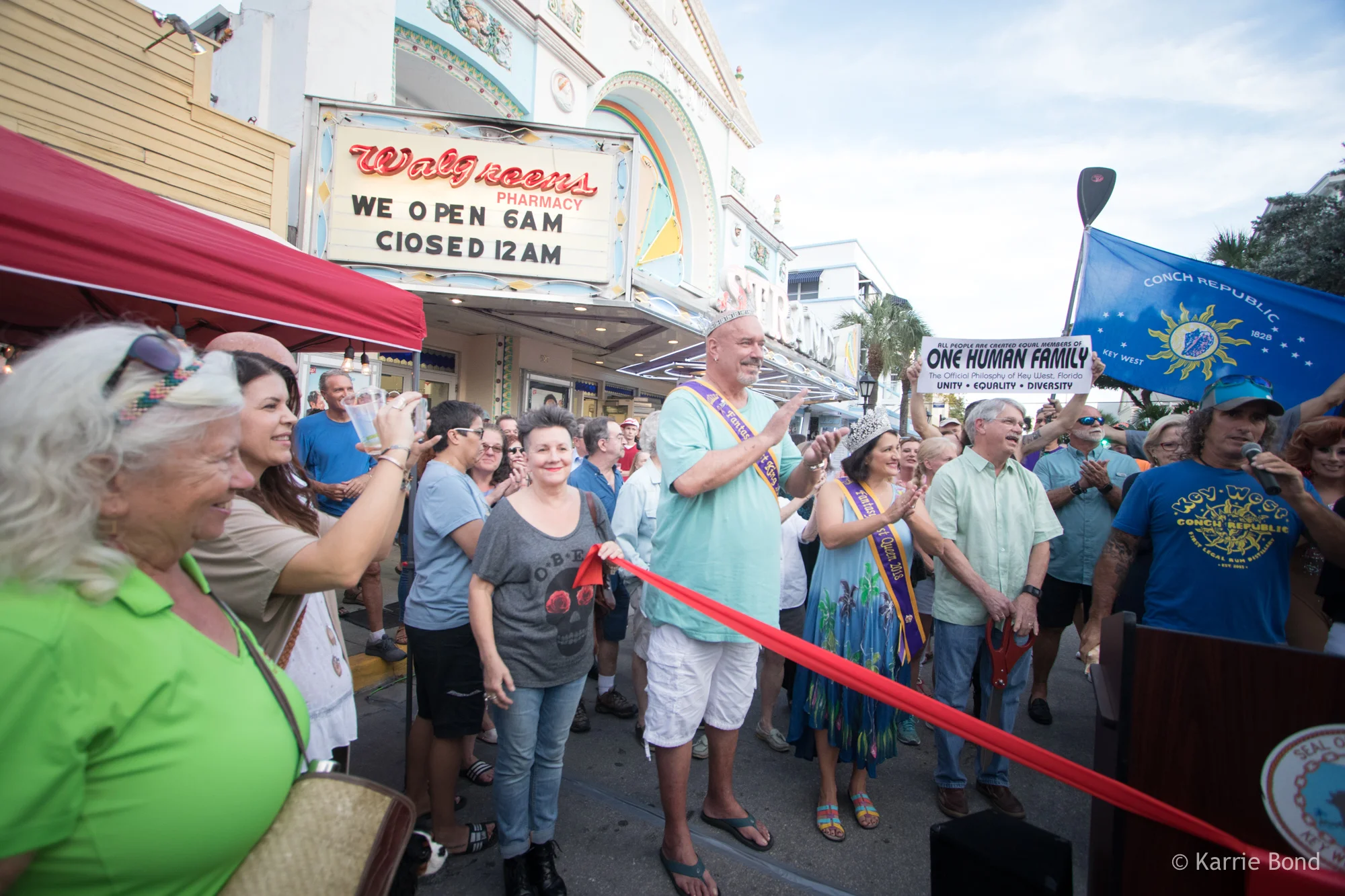 Mall on Duval opening ceremonies on February 15, 2019 in Key West, Florida