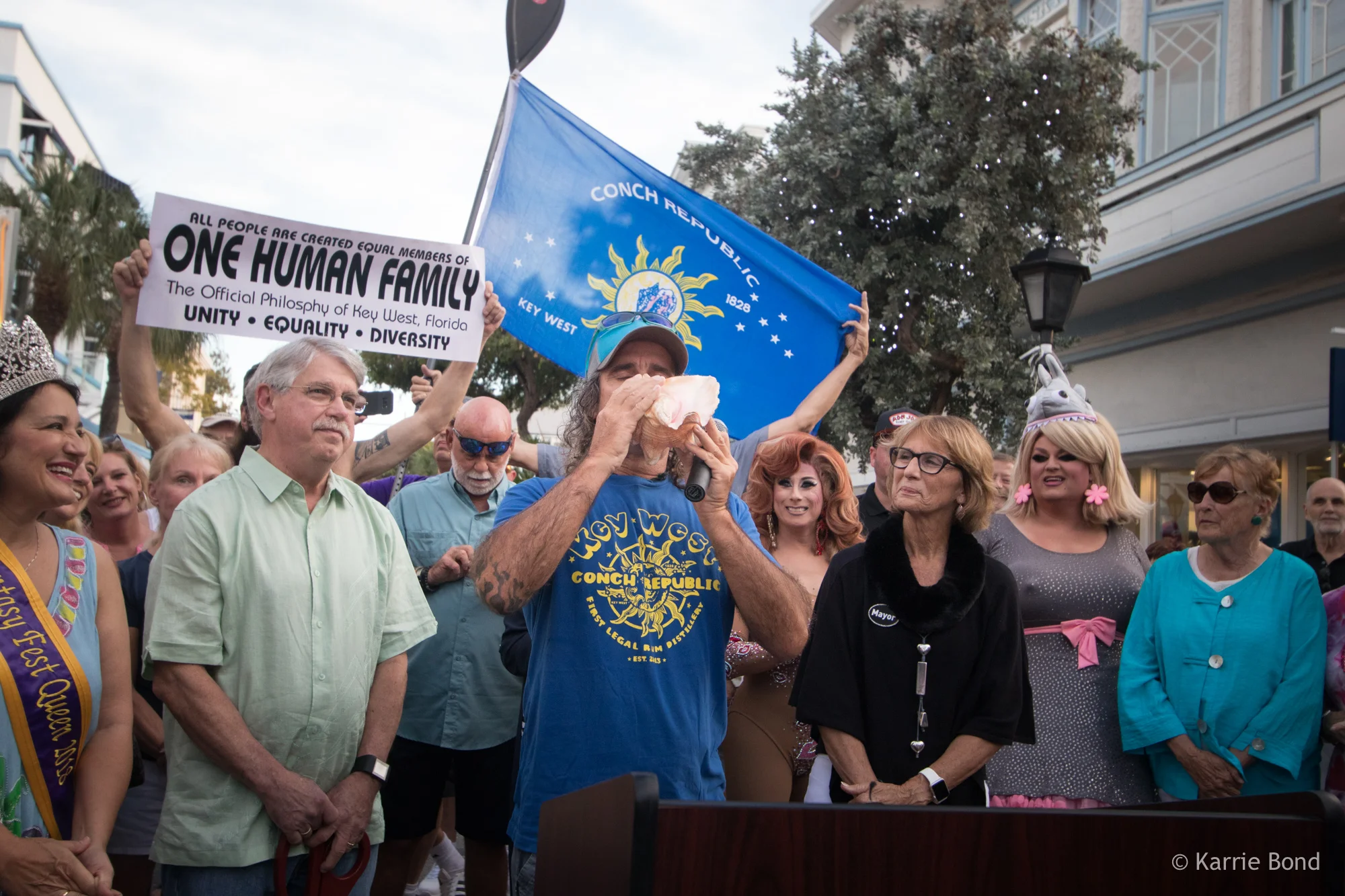 Mall on Duval opening ceremonies on February 15, 2019 in Key West, Florida