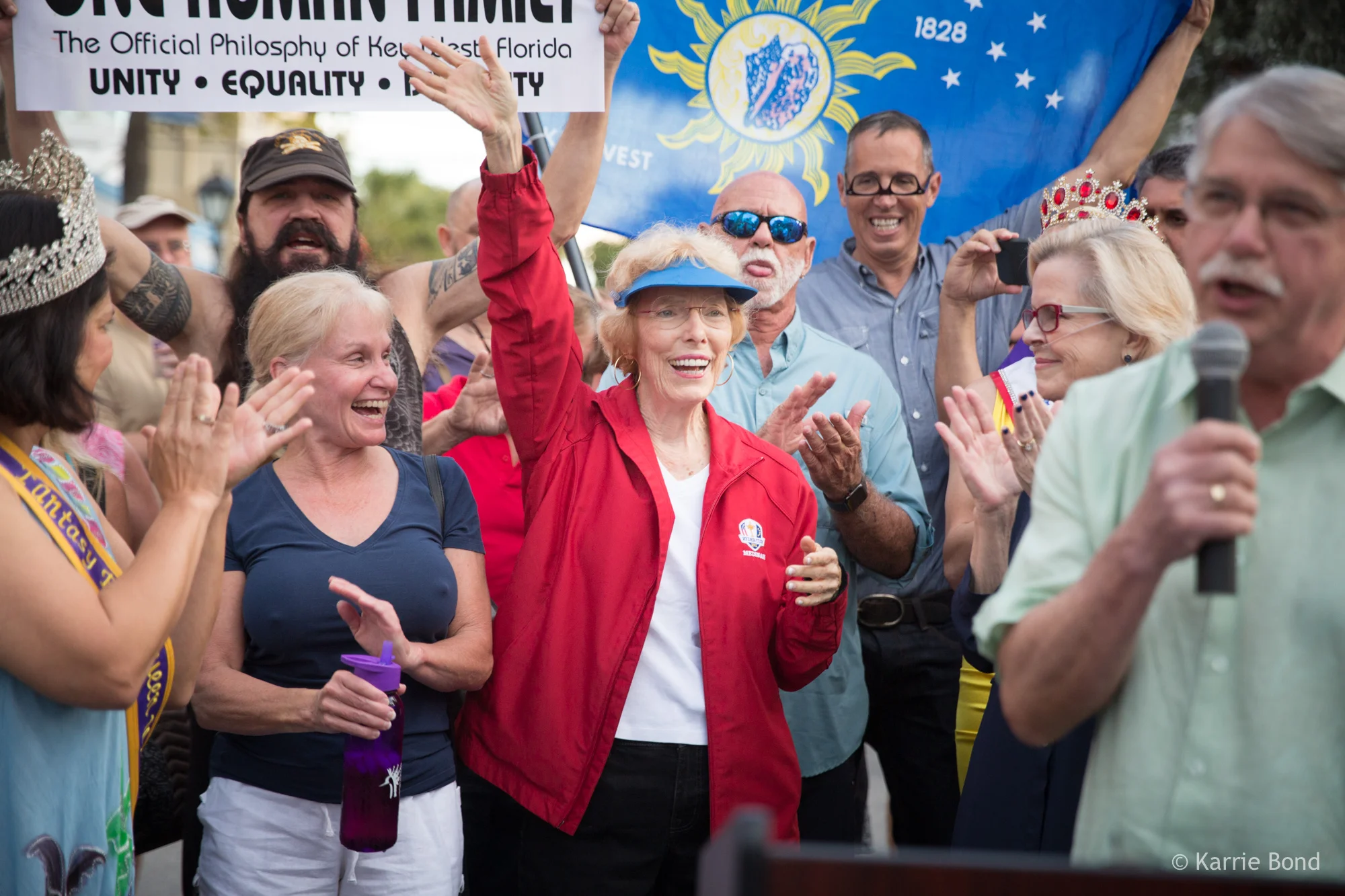 Mall on Duval opening ceremonies on February 15, 2019 in Key West, Florida