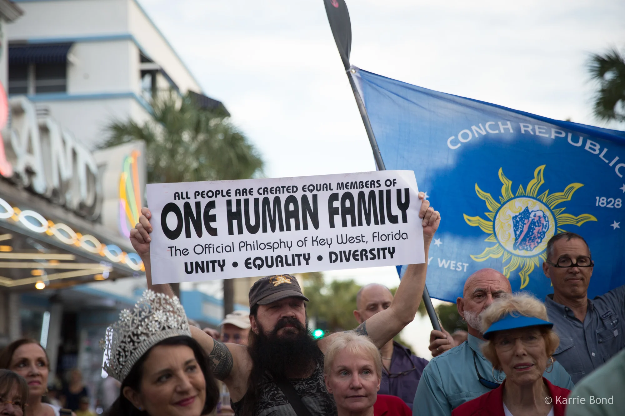 Mall on Duval opening ceremonies on February 15, 2019 in Key West, Florida