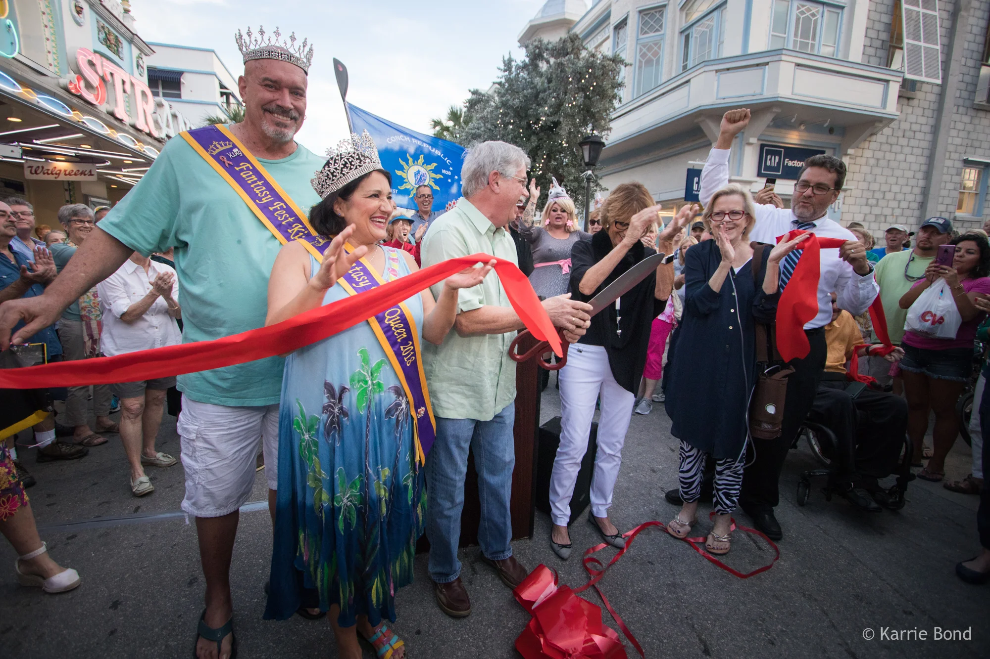 Mall on Duval opening ceremonies on February 15, 2019 in Key West, Florida