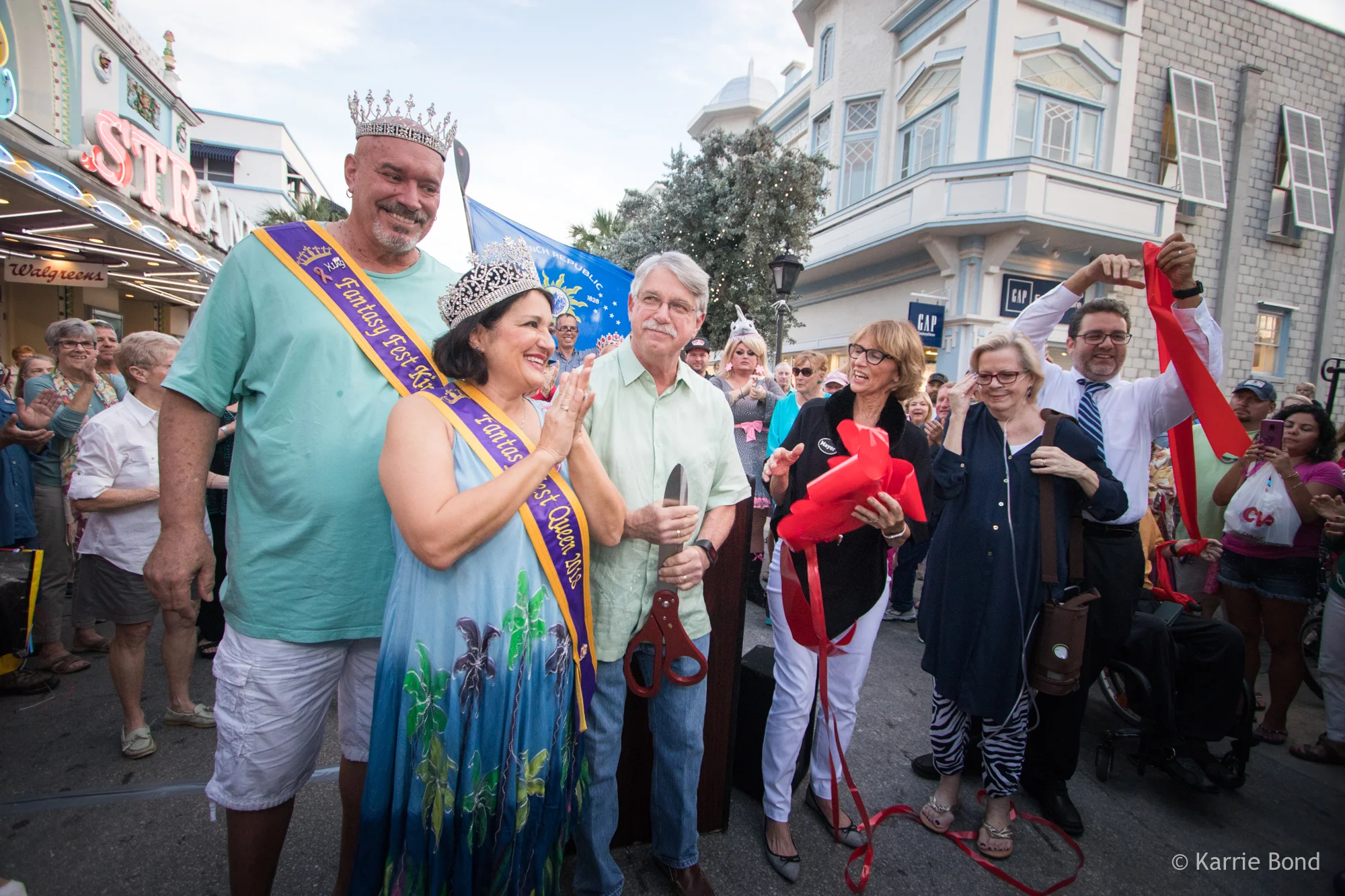 Mall on Duval opening ceremonies on February 15, 2019 in Key West, Florida
