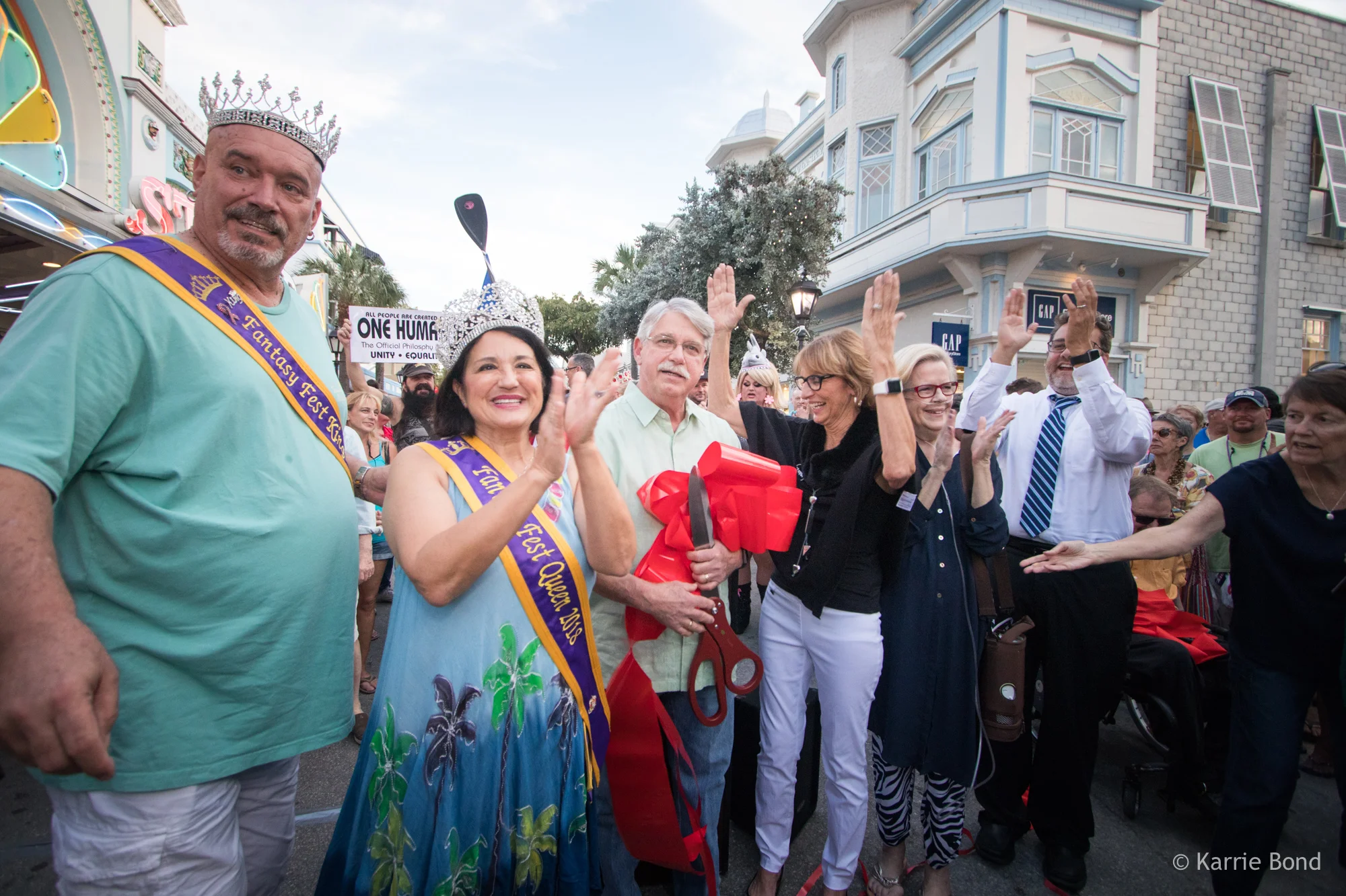Mall on Duval opening ceremonies on February 15, 2019 in Key West, Florida