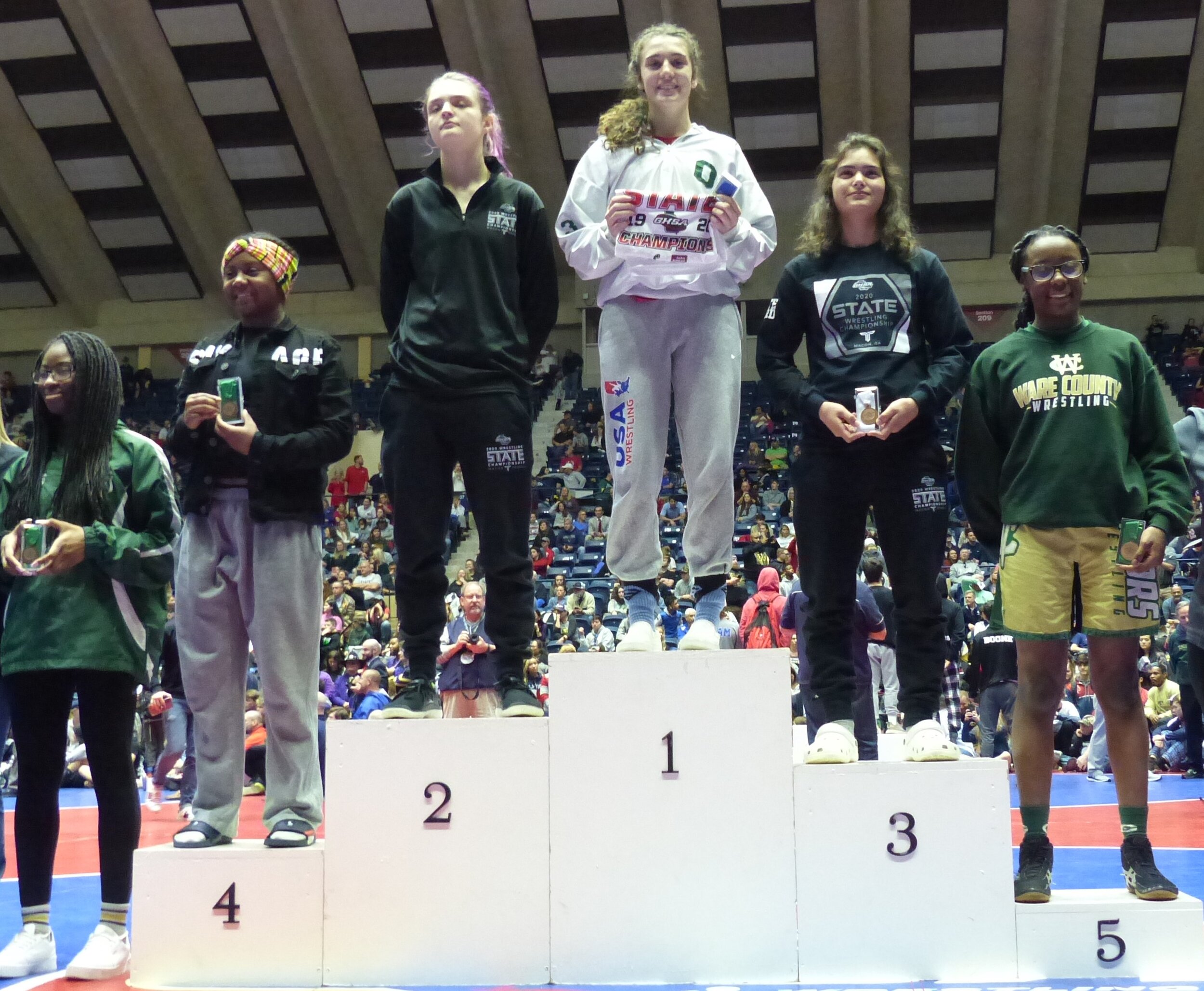 Kendra Moore 122 5th place