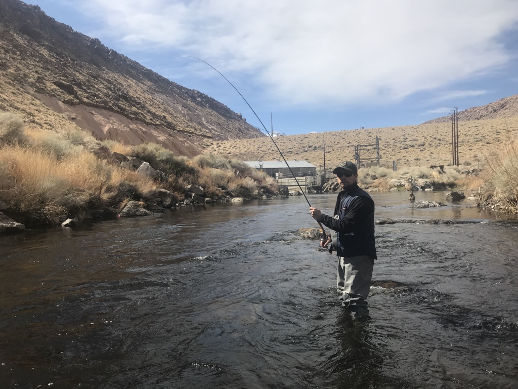 The Owens River running out of Pleasant Valley Reservoir is the start of the wild trout section.