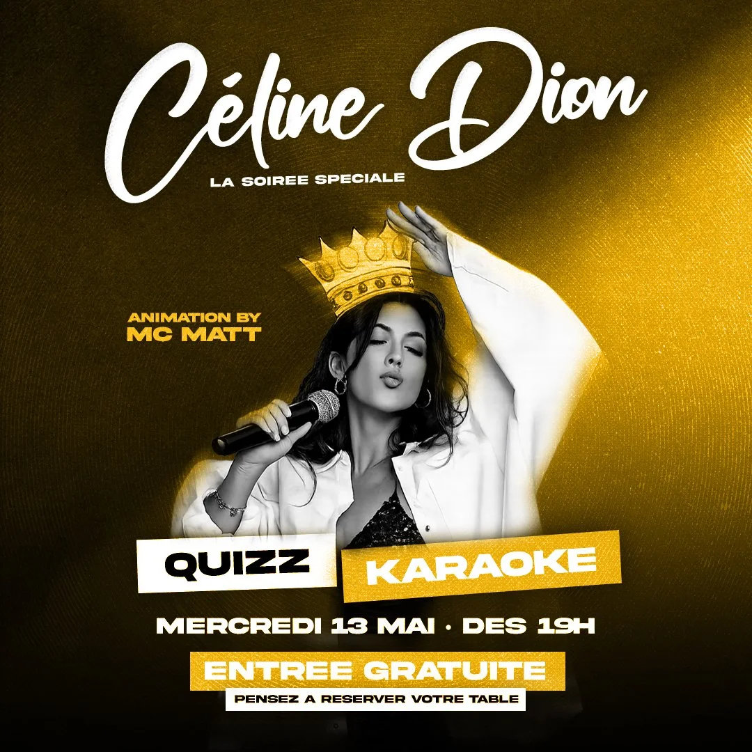 Soirée Karaoké - Spéciale Céline Dion