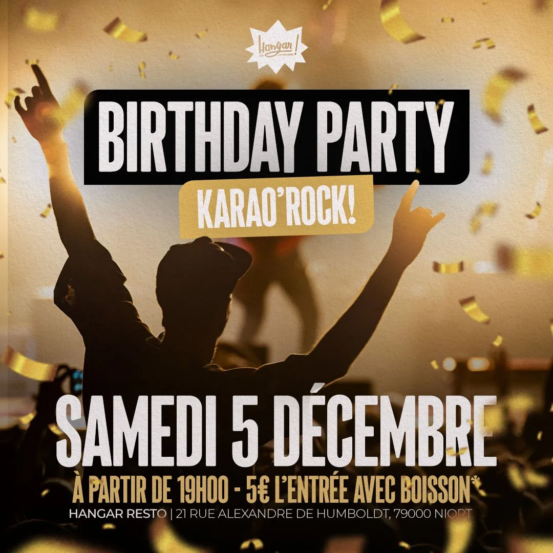 BIRTHDAY PARTY - Karao'rock !