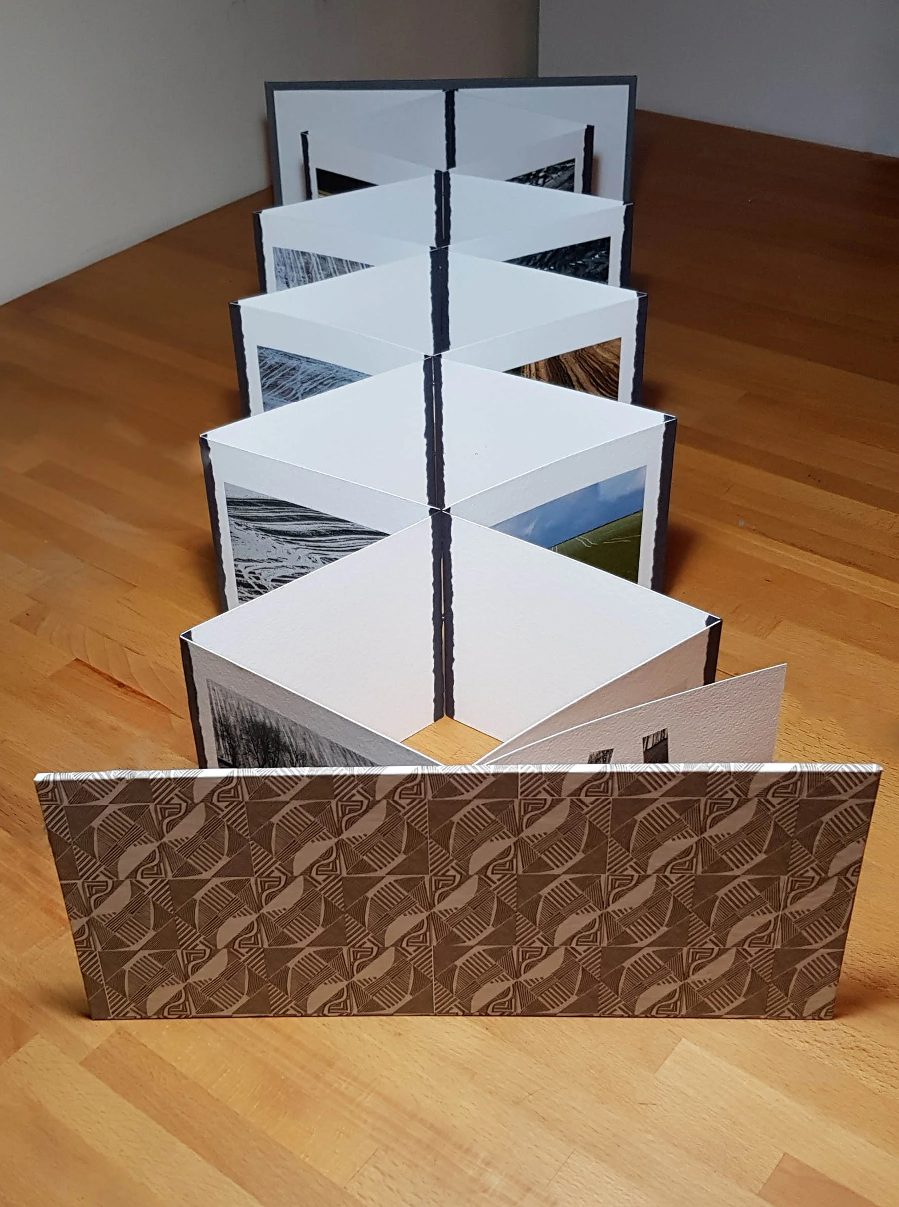 Land Lines TRACKS artists’ book.
