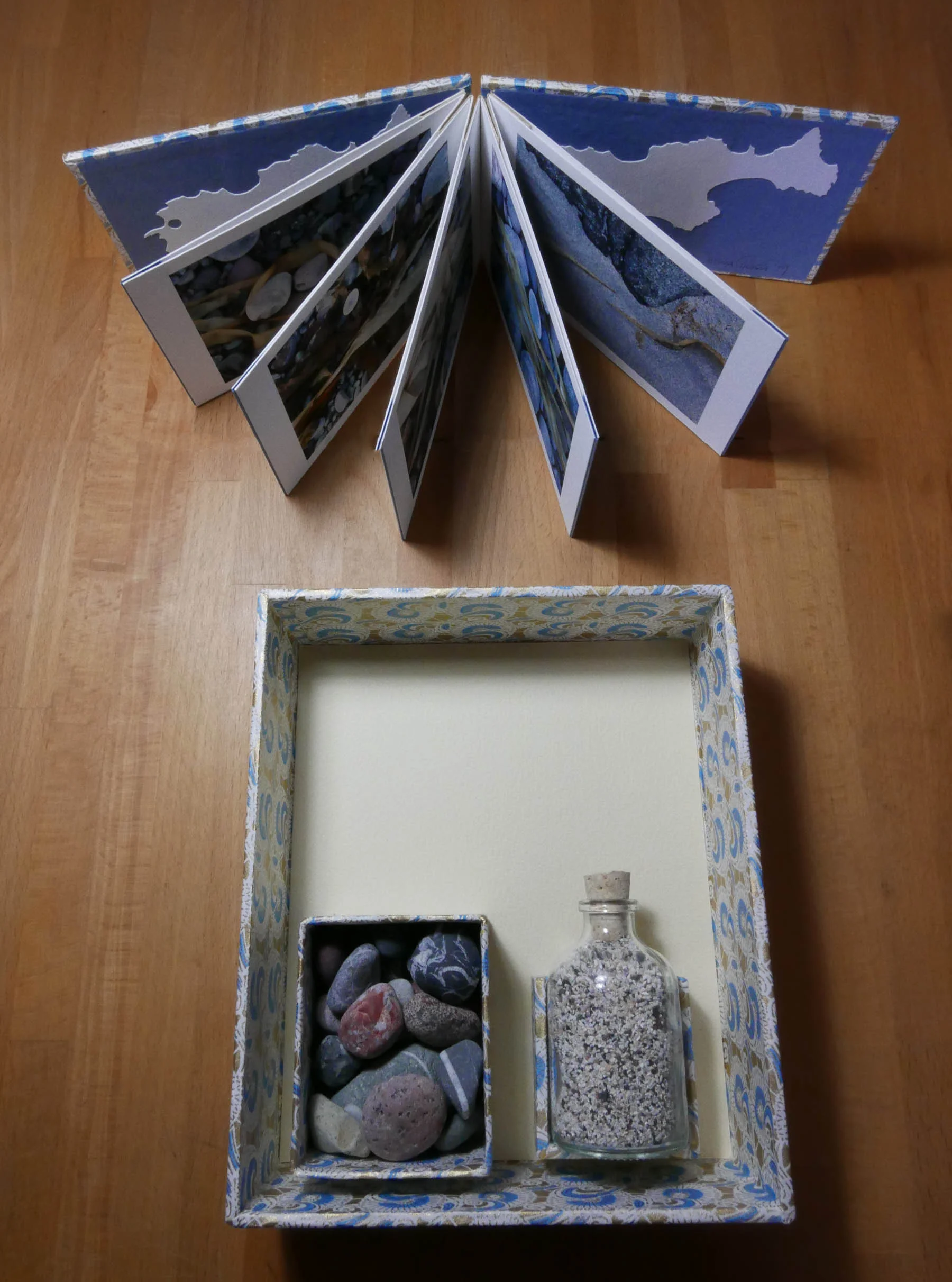 Hough Bay artists’ book and presentation box