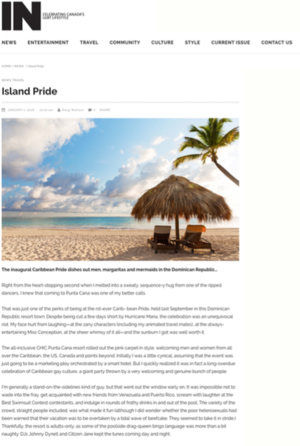 Island Pride<br>INMAGAZINE.COM